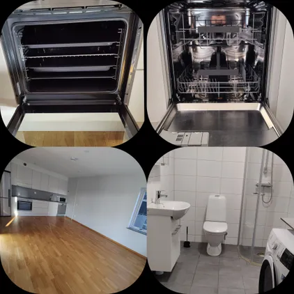 Clean house collage