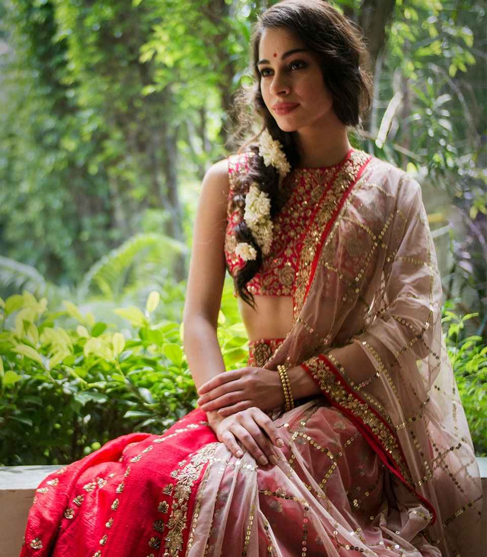 stage 3 lehenga