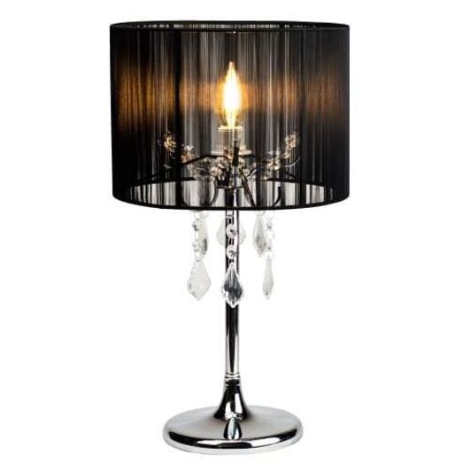 Venice Crystal Droplets Table Desk Only, Crystal Table Lamps Base Australian