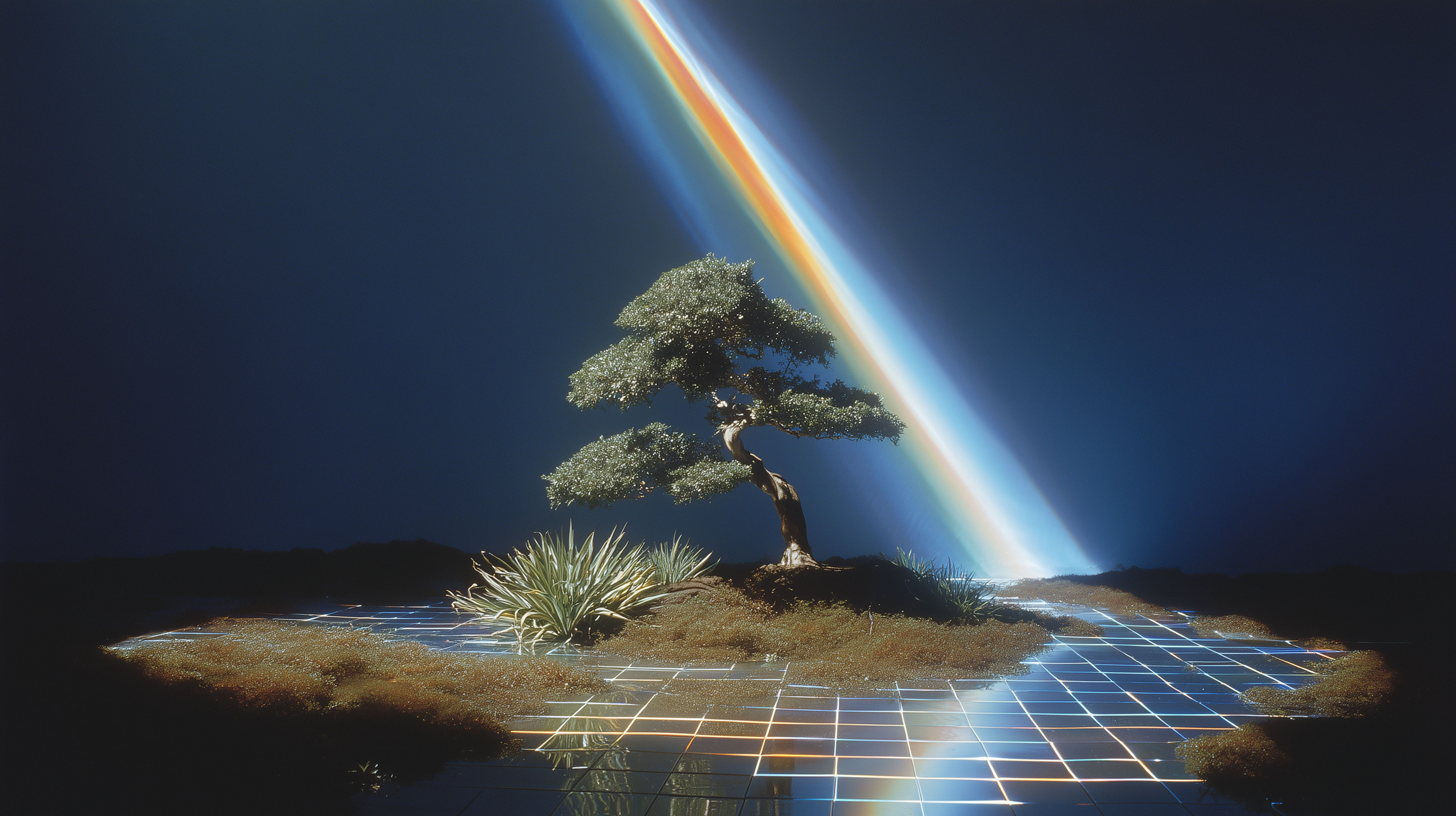 Perplexity Bonsai Tree Close Up - free abstract HD wallpaper