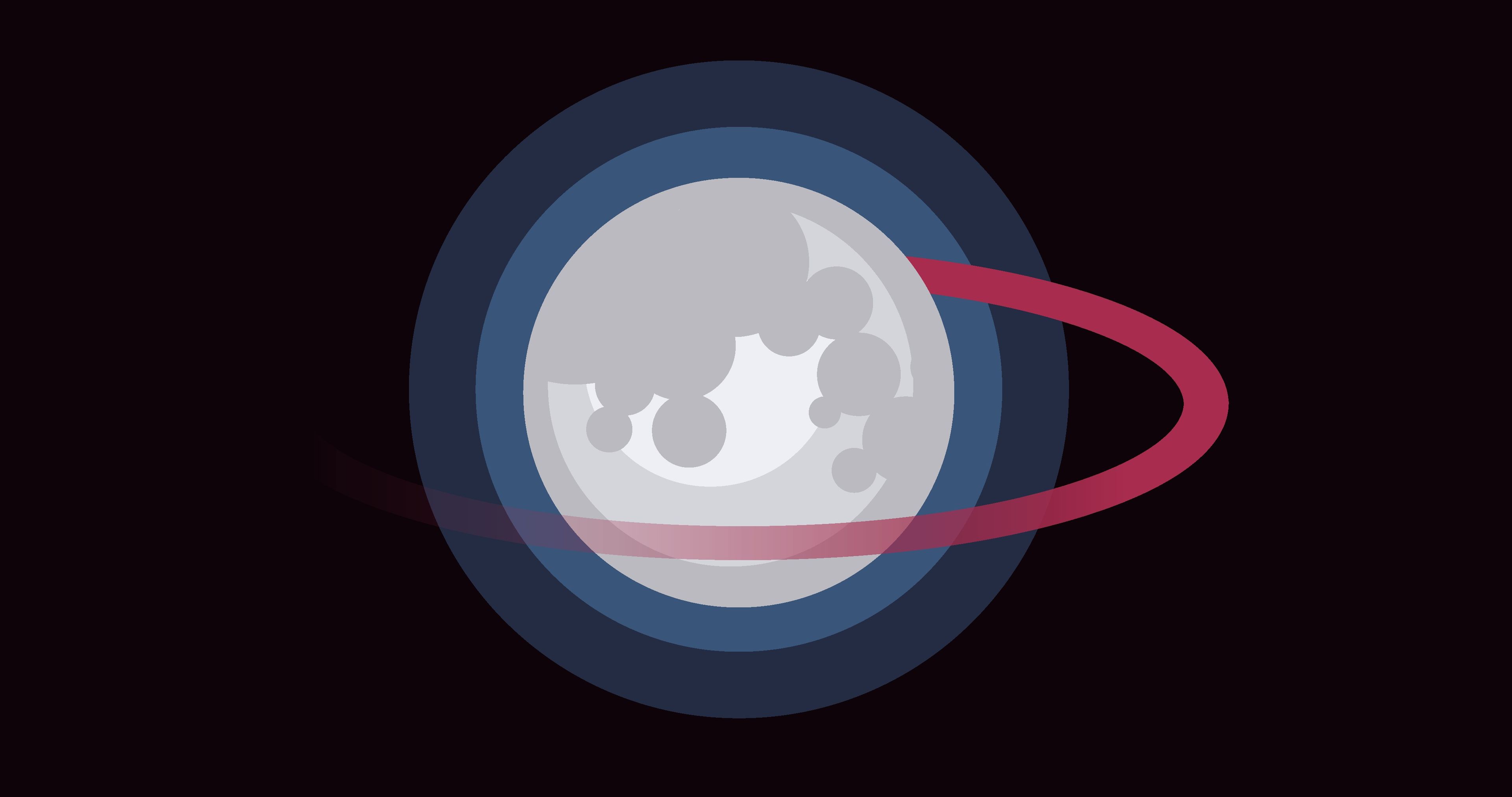 Moon Illustration - free minimalist HD wallpaper