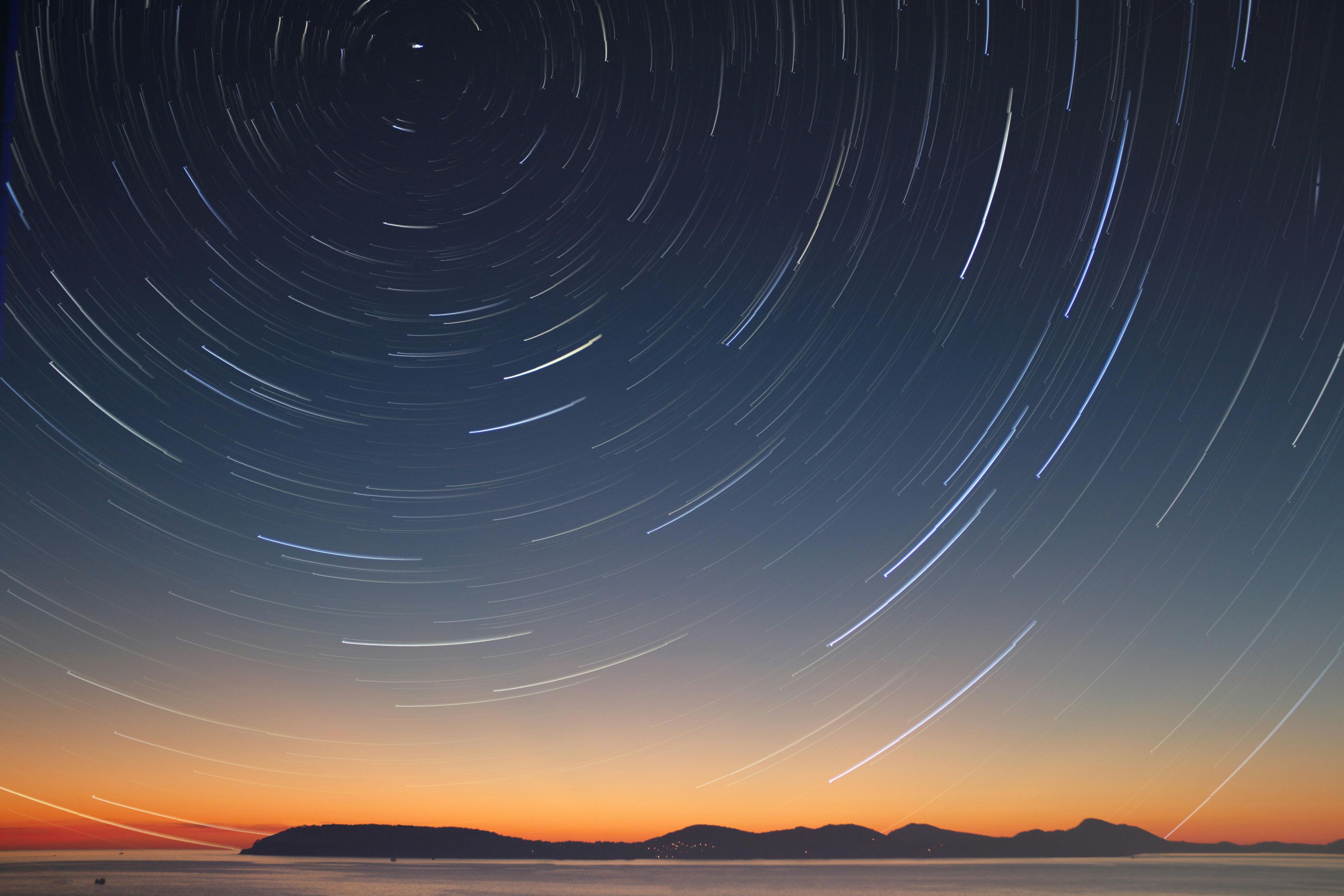 Photo Of Night Sky - free abstract HD wallpaper