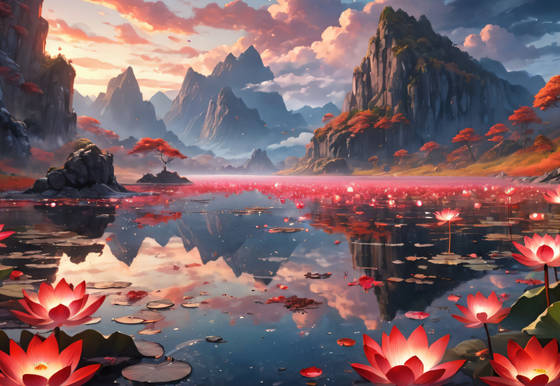 Lotus River wallpaper for iPad Pro 11-inch (2420x1668)