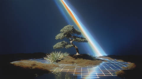 Perplexity Bonsai Tree Close Up - Abstract wallpaper