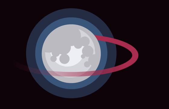 Moon Illustration wallpaper for MacBook Pro 16-inch (3456x2234)
