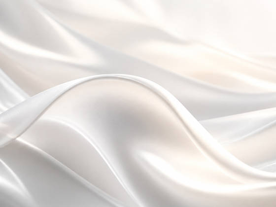 Pearl White Silk Waves wallpaper for iPad Pro 13-inch (2752x2064)