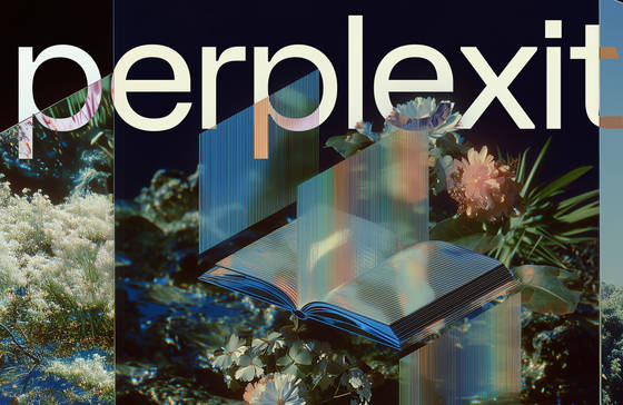 Perplexity BYOB Floral Book wallpaper for MacBook Pro 14-inch (3024x1964)