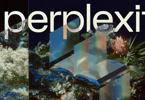 Perplexity BYOB Floral Book wallpaper for iPad (11-inch) (2360x1640)