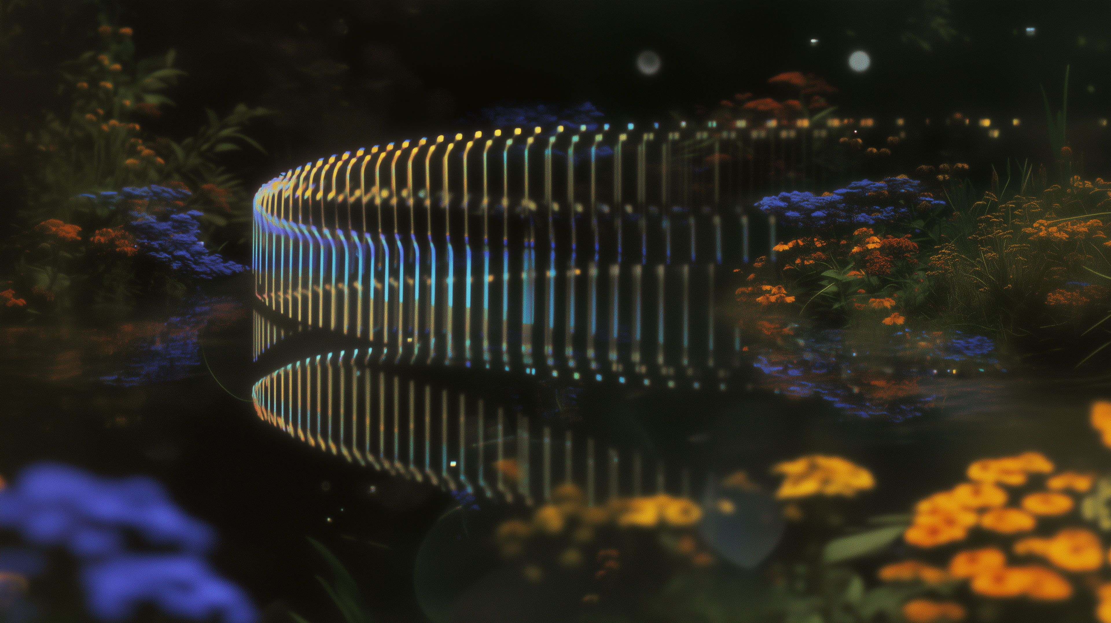 Perplexity Glowing Helix Garden