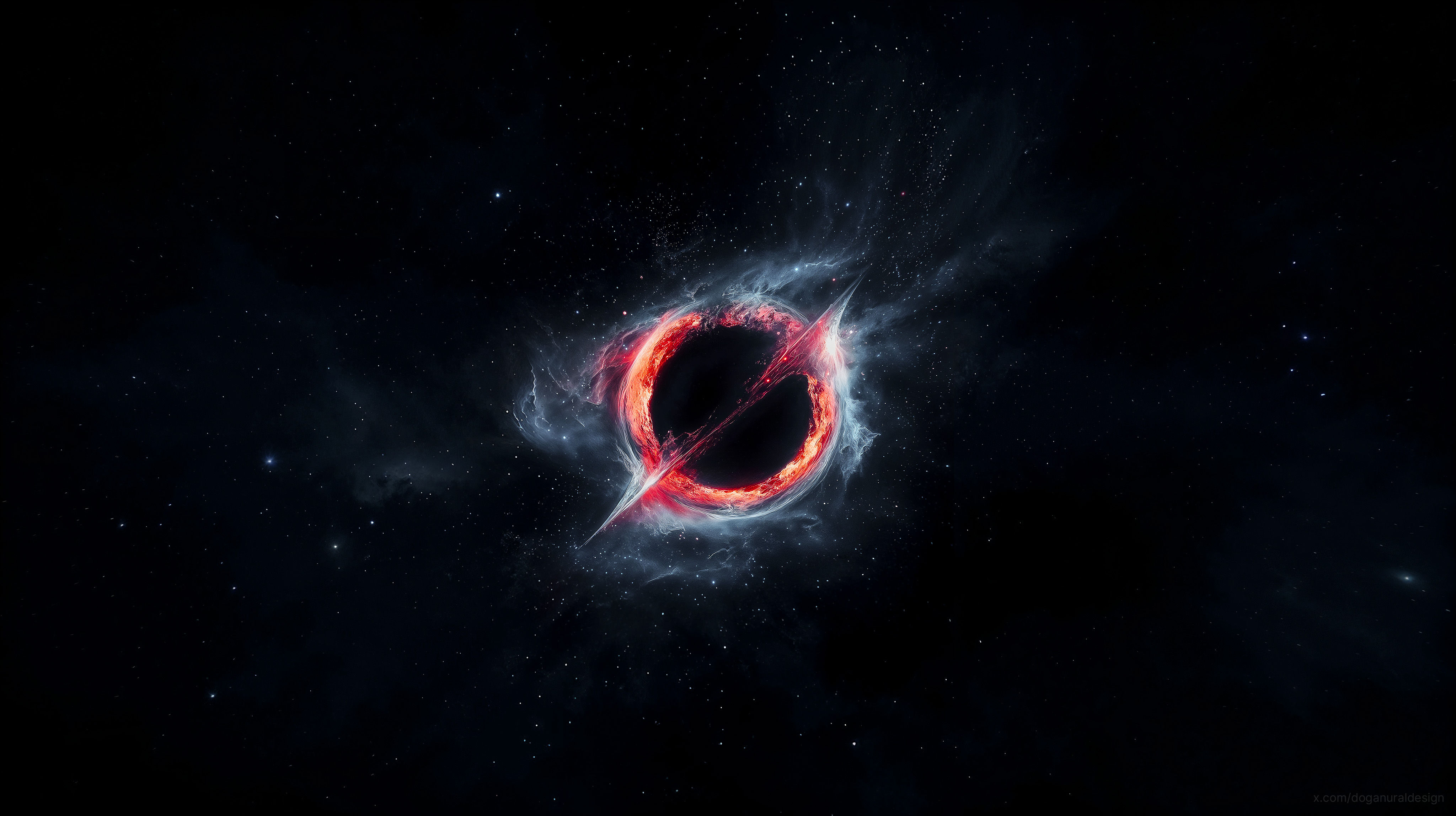 Space Blackhole Grok 4k Wallpaperz