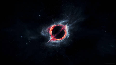 Space Blackhole Grok 4K - Space wallpaper