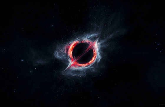 Space Blackhole Grok 4K wallpaper for MacBook Pro 14-inch (3024x1964)