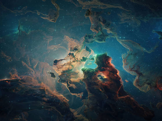 Space Cosmic Nebula 4K wallpaper for iPad Pro 13-inch (2752x2064)