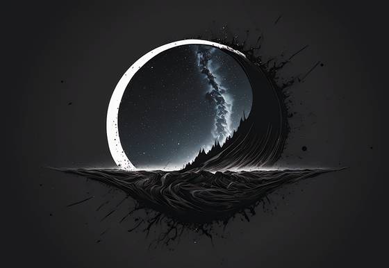 Splash Black And White wallpaper for iPad Pro 11-inch (2420x1668)