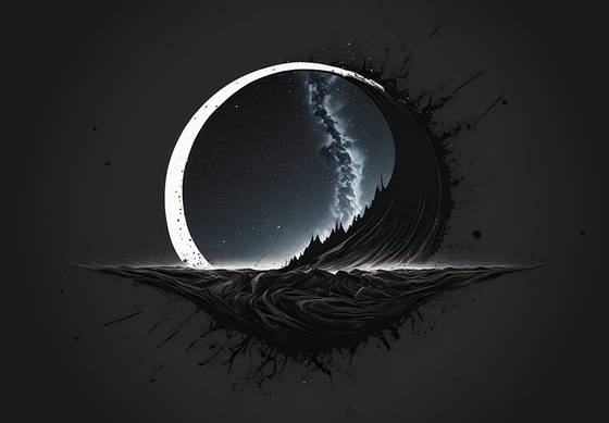 Splash Black And White wallpaper for iPad (11-inch) (2360x1640)