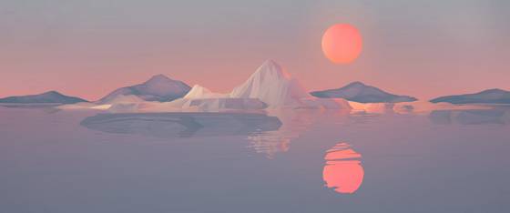 Sunset Between Mountains wallpaper for 3440×1440 (Ultrawide) (3440x1440)