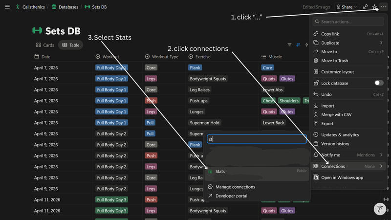 notion connections