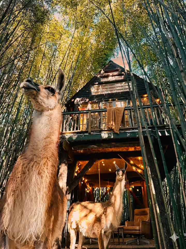 Alpaca Treehouse