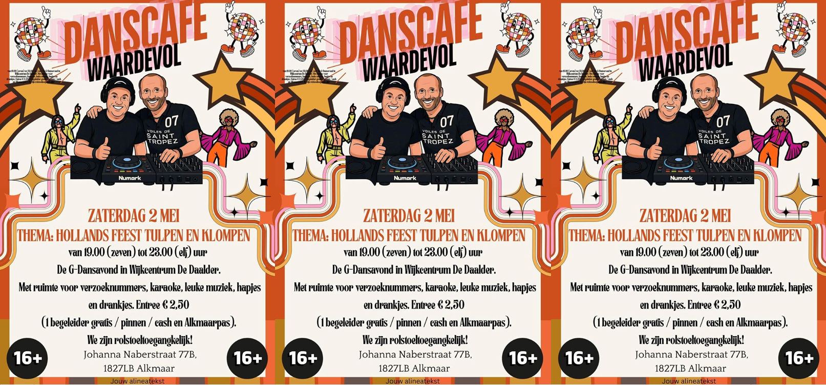 Thumbnail foto van activiteit: Danscafé Waardevol