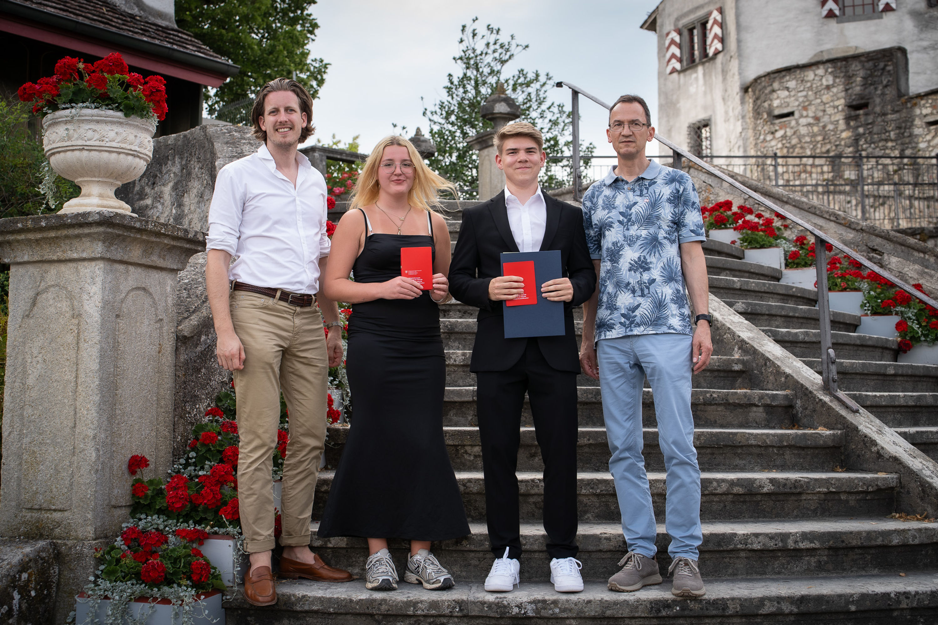 Vier Personen, Geometer 