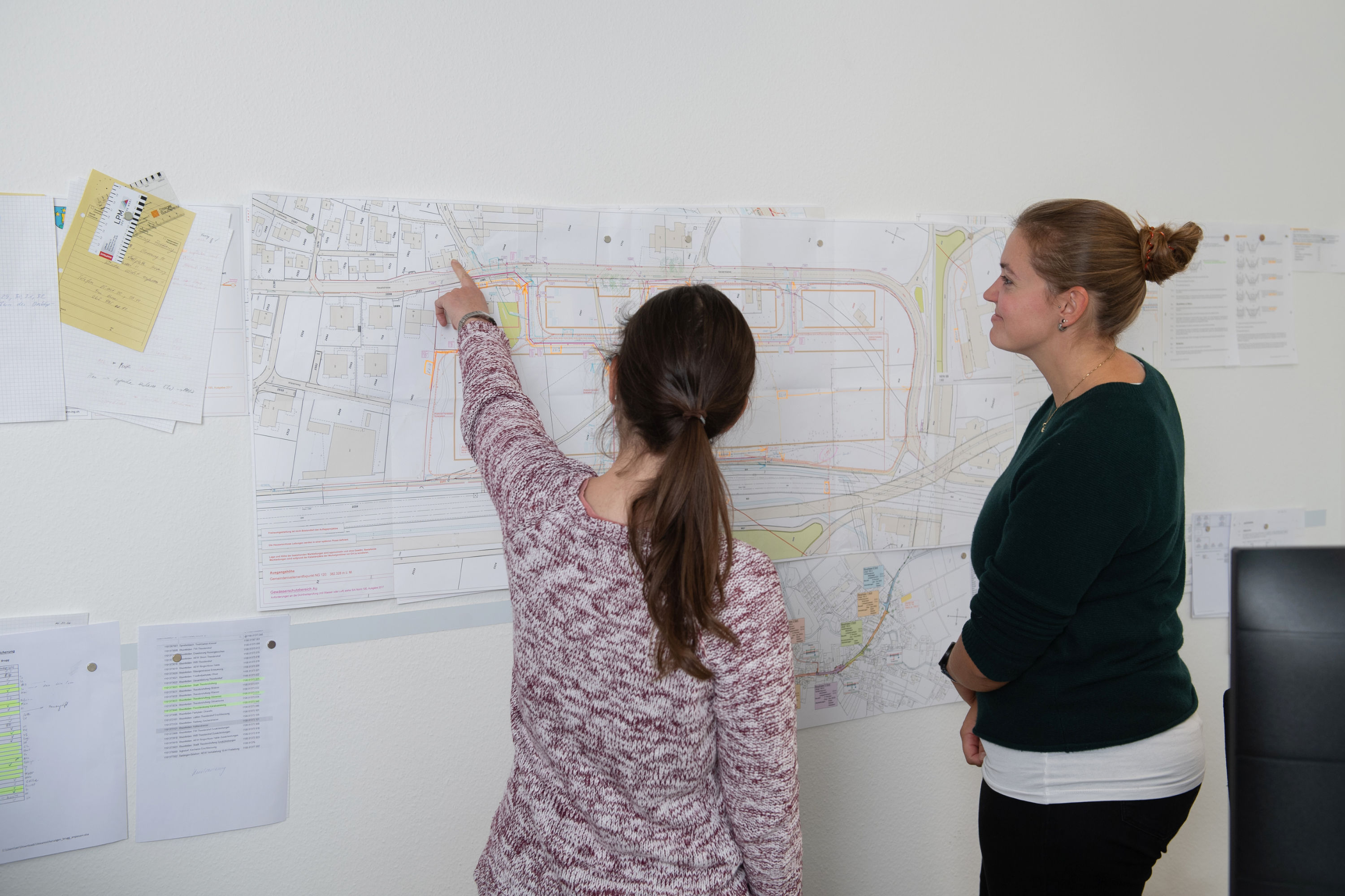 Arbeitsalltag Amtliche Vermessung Katastersystem Steinmann Ingenieur und Geometer AG