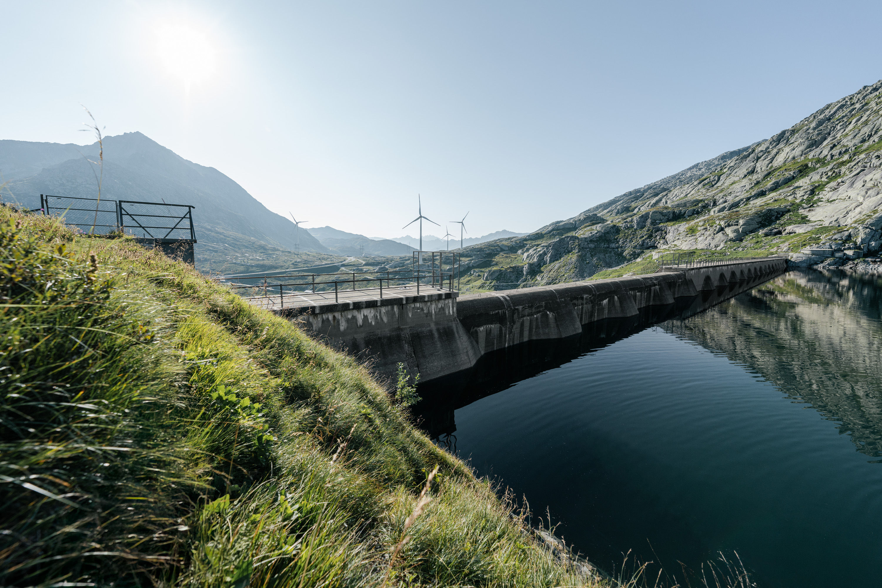 Staumauer Sella Gotthardpass Straub Vermessungen AG Staumauer Sella Gotthardpass Straub Vermessungen AG