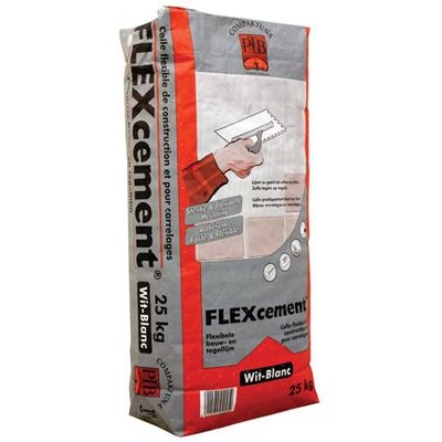 CIMENT COLLE FLEX GRIS 25KG PTB