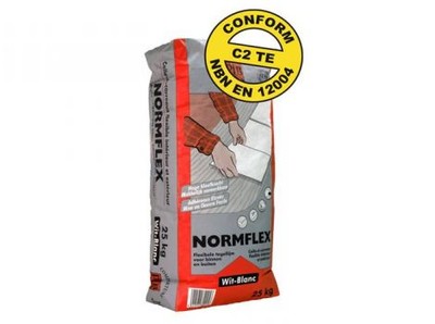 CIMENT COLLE NORMFLEX GRIS 25KG