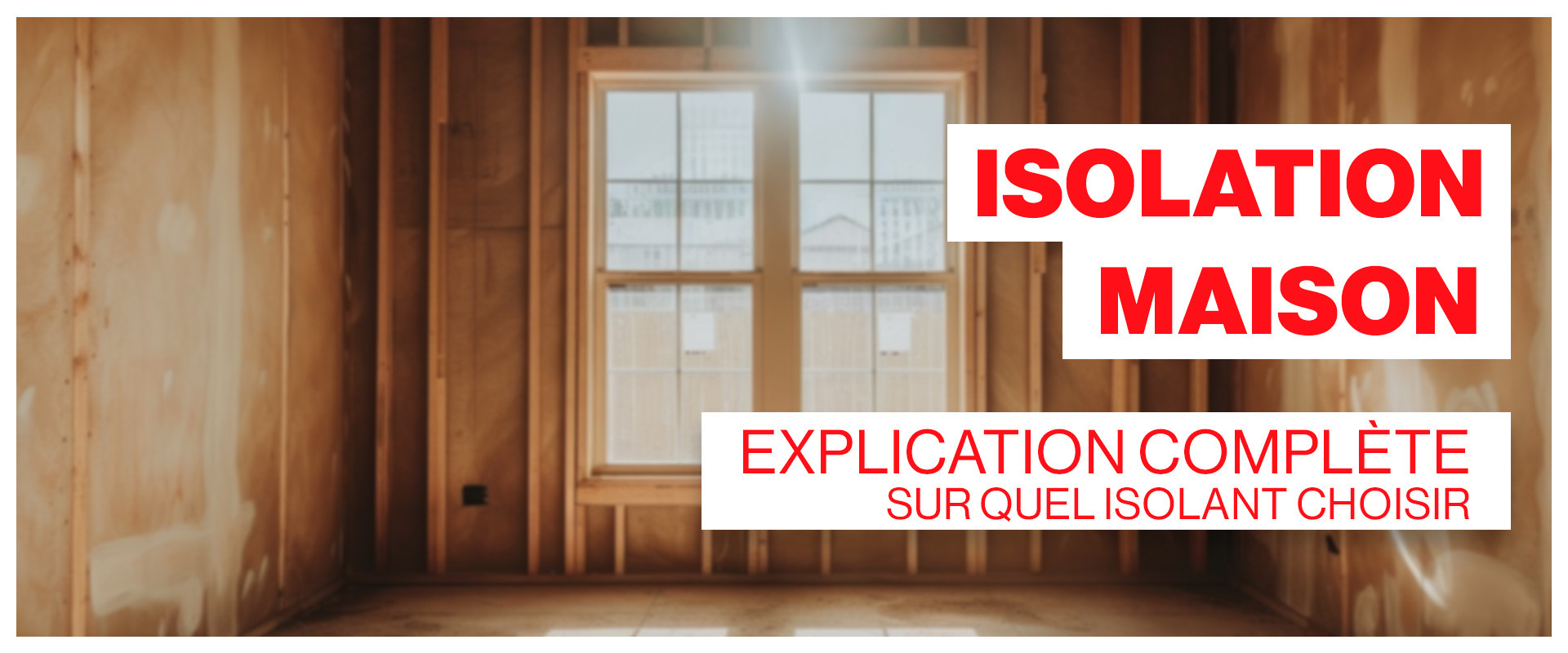 Isolation maison