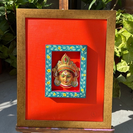 Tara Devi in double frame