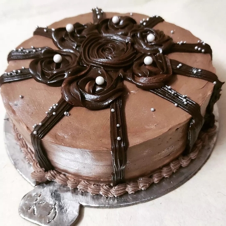 Chocolate truffle cake