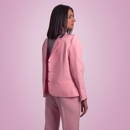 Pink semi formal jacket