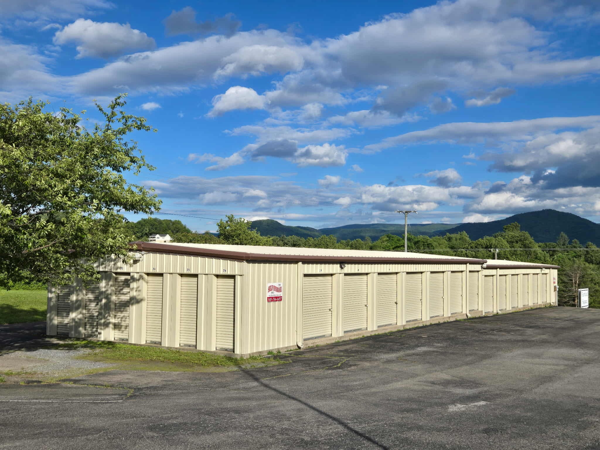 fairfield self storage site