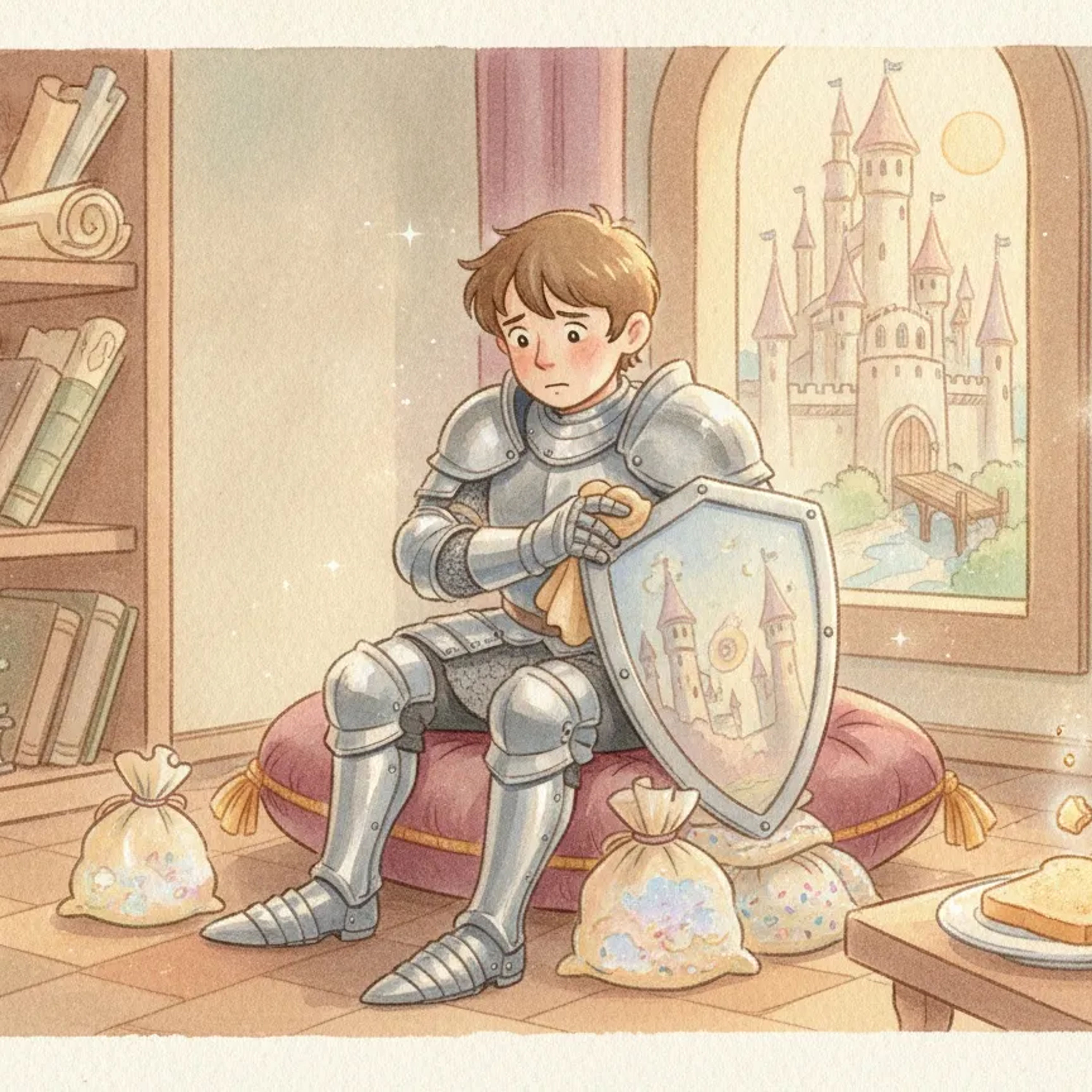Sir Henry and the Whispering Willows' Worry - By StoryBee Tales - Bedtime Stories for Kids episode artwork