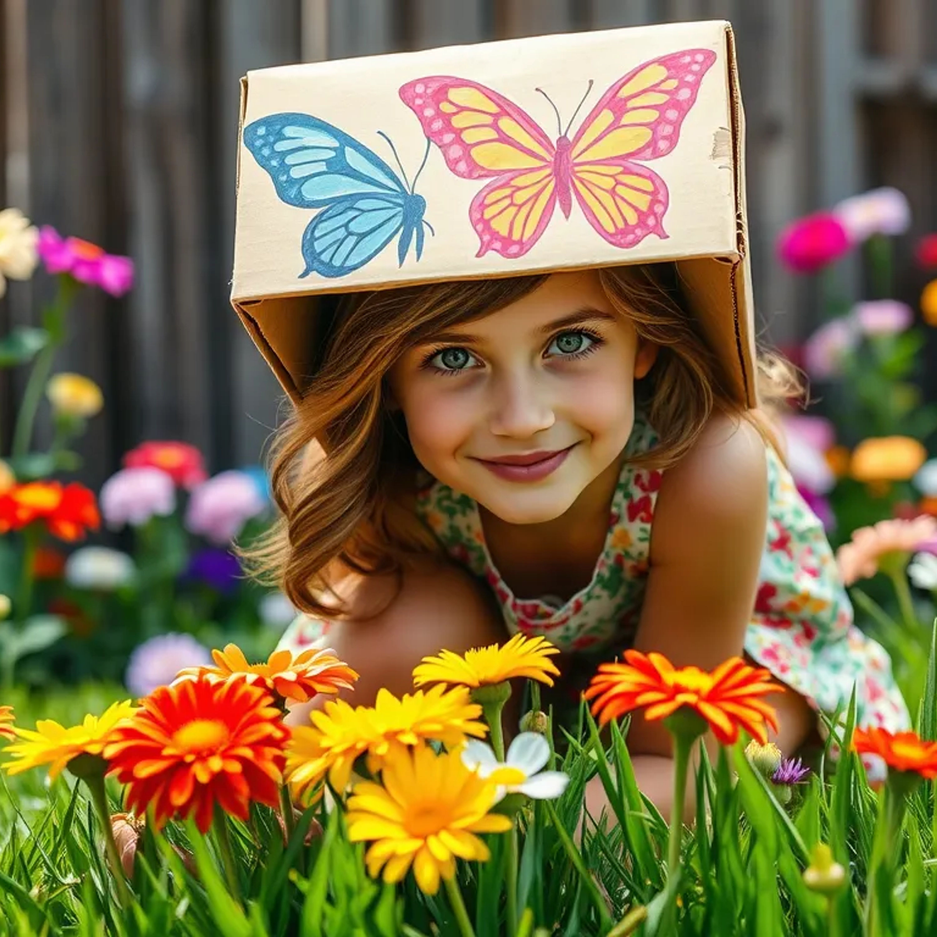 Anna's Butterfly Box and the Boy Who Learned to See - By StoryBee Tales - Bedtime Stories for Kids episode artwork