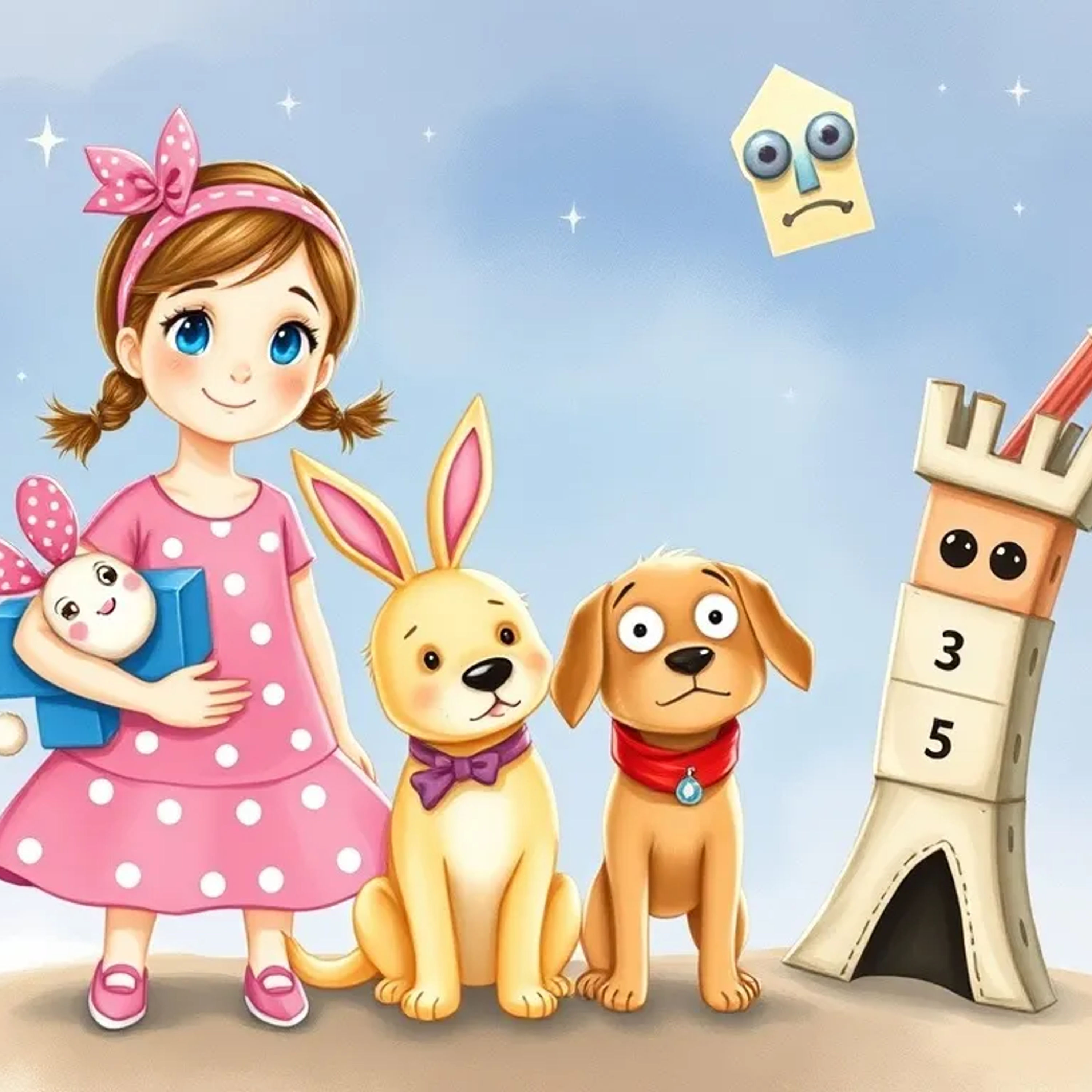 Luna and Lucky's Sum-mer Adventure! - By StoryBee Tales - Bedtime Stories for Kids episode artwork