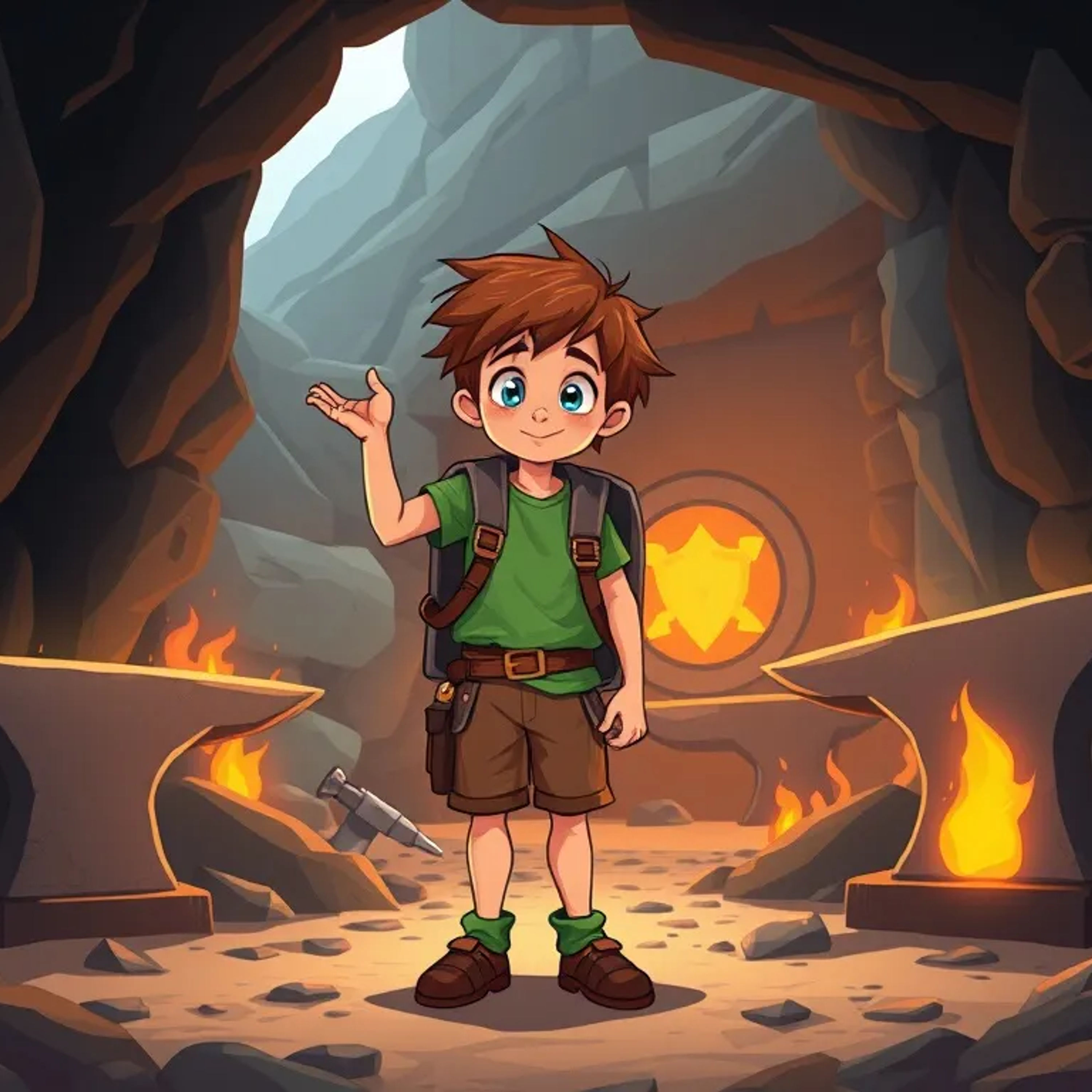 Dorian and the Shattered Shield of Stars - By StoryBee Tales - Bedtime Stories for Kids episode artwork
