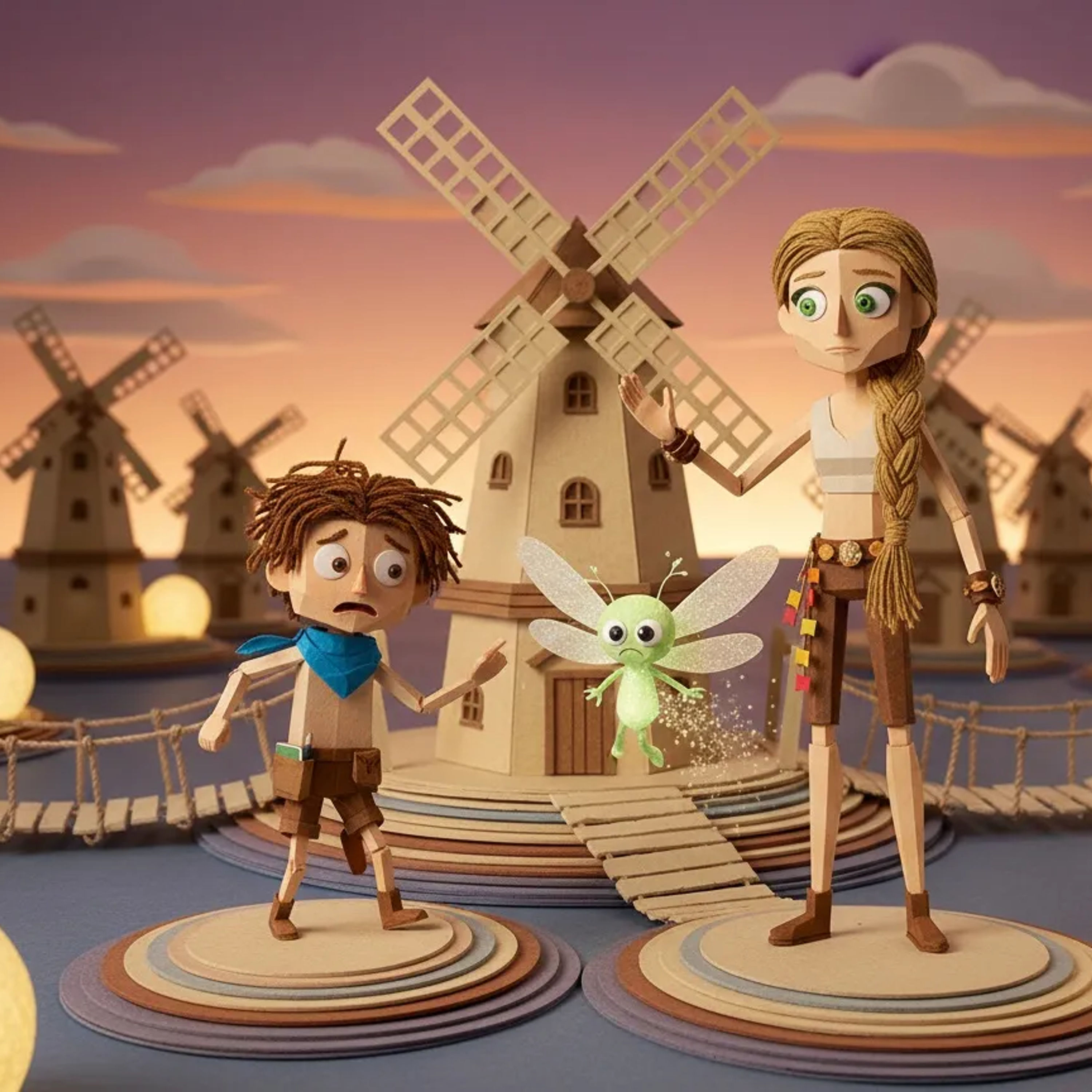 Os Segredos do Vento Curioso - By StoryBee Tales - Bedtime Stories for Kids episode artwork