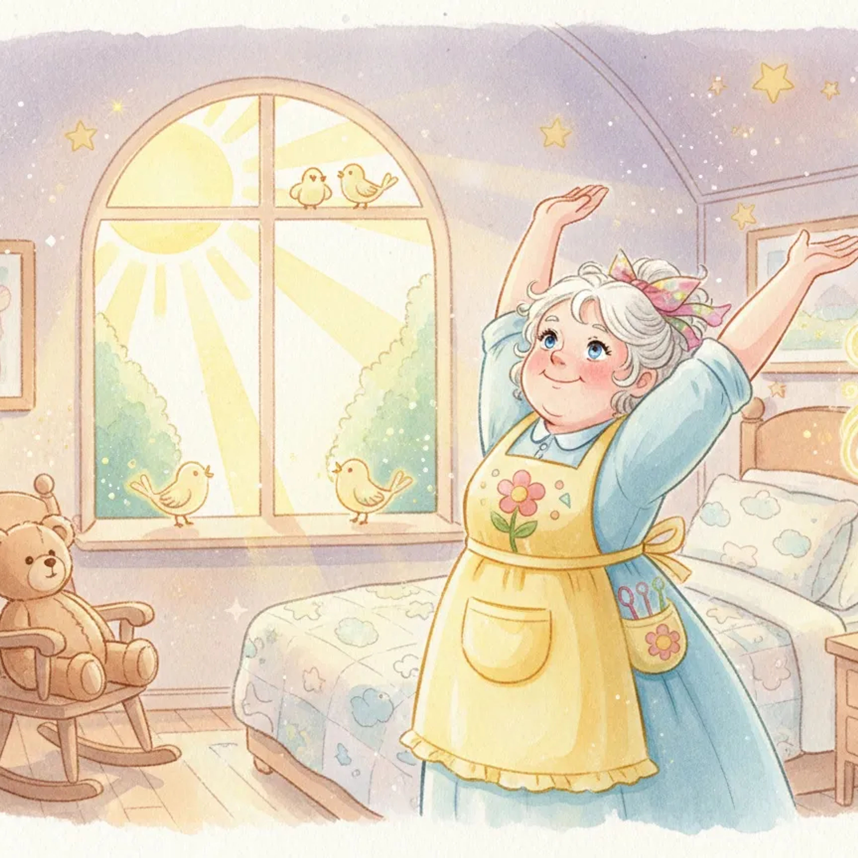 Three Happy Grandparents - By StoryBee Tales - Bedtime Stories for Kids episode artwork