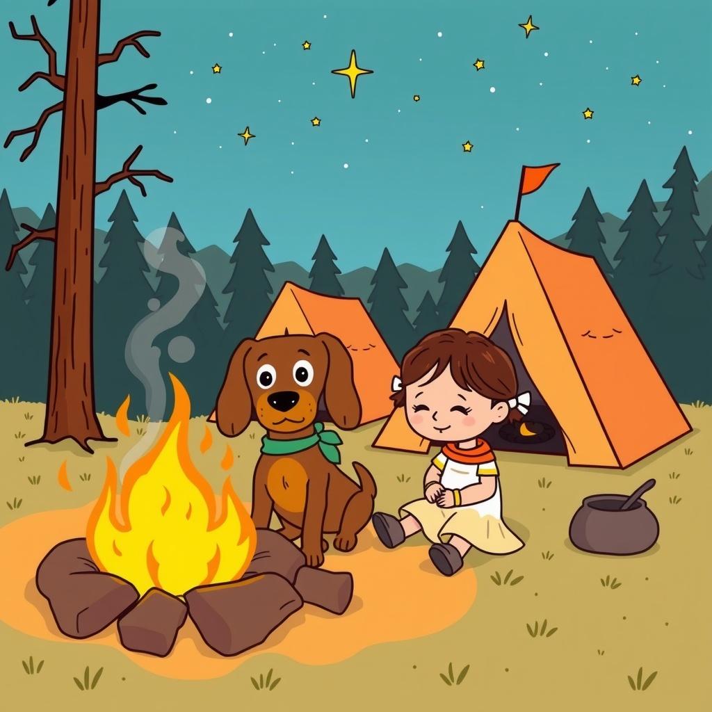 Camping Adventures with Marley and Jasmine