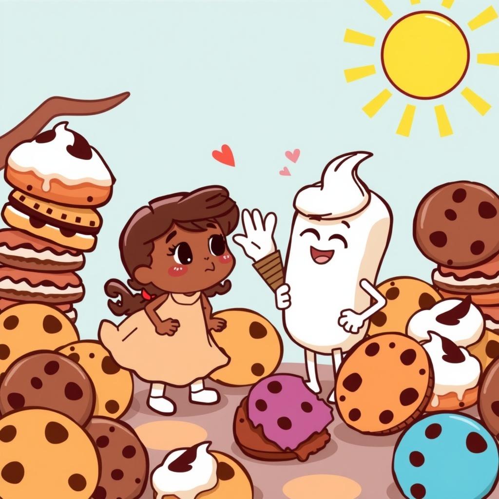 The Creamy Cookie Sandwich Tale