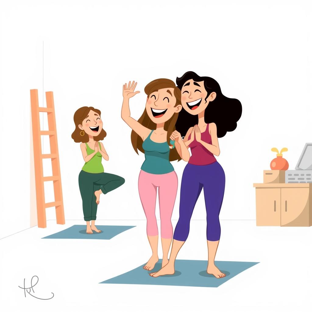 Sticky Situation at Sunrise Yoga
