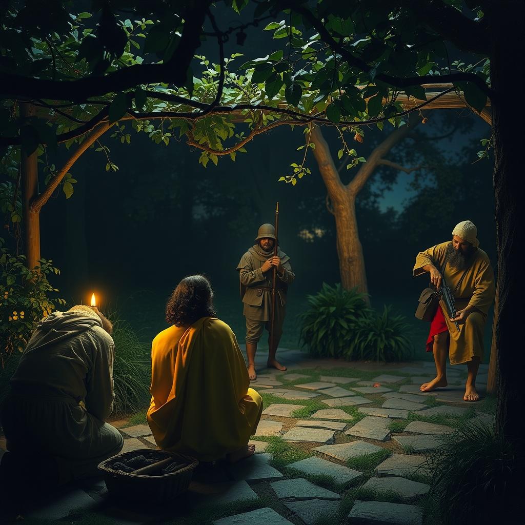The Garden Prayer and Betrayal