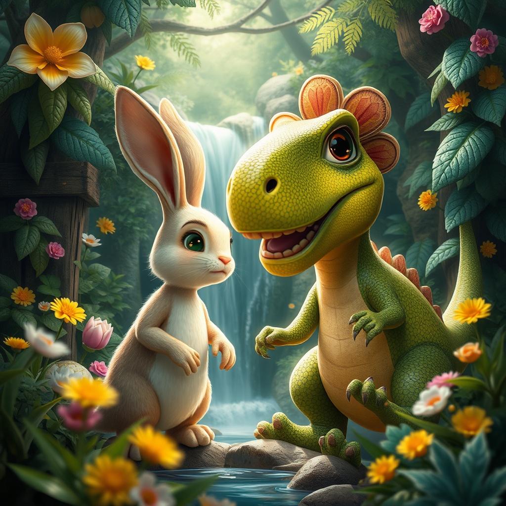 The Forest Adventure of Bunny and Dino