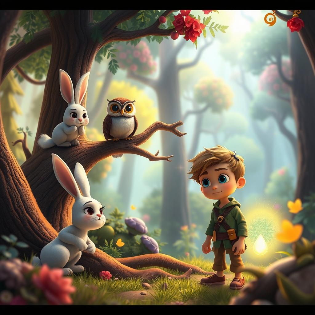 Oliver's Quest in the Enchanted Forest