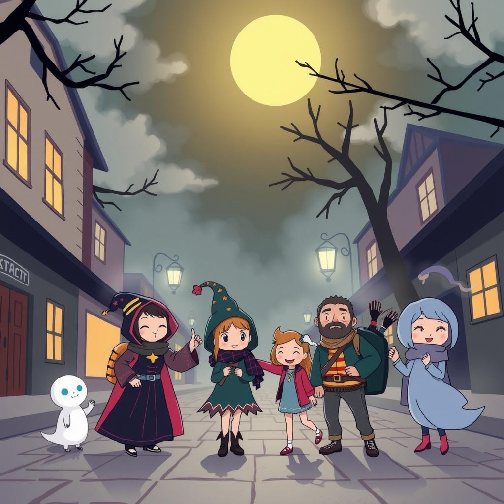 The Enchanted Halloween Night