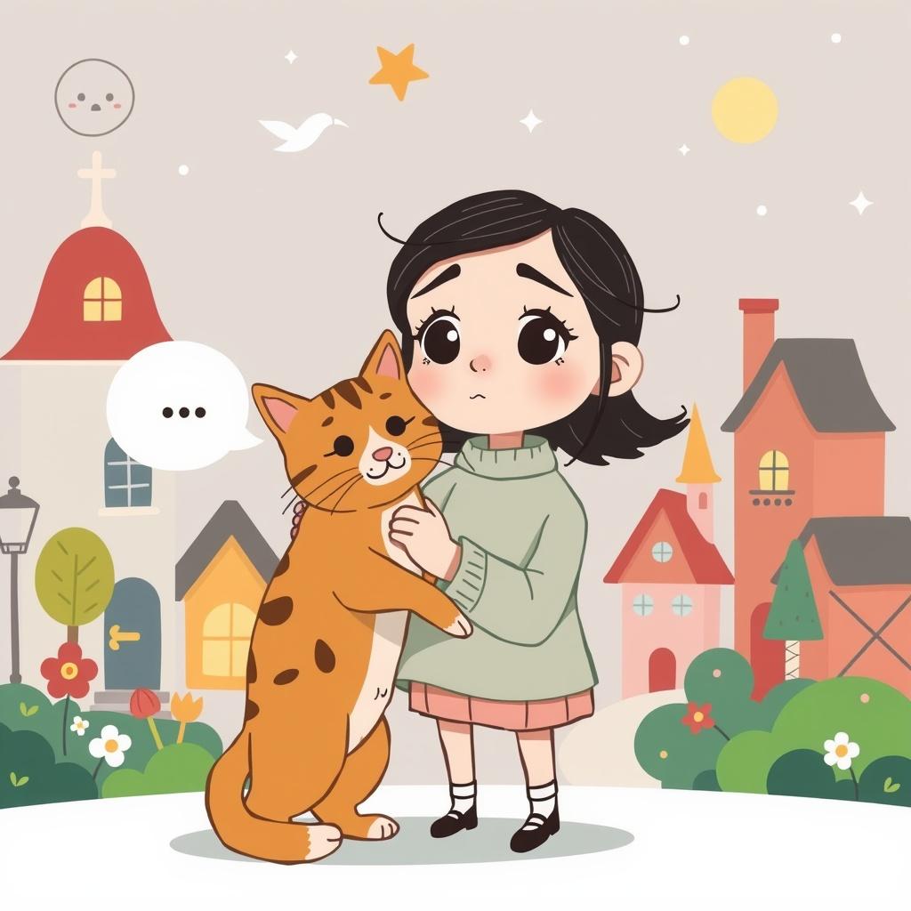 Sasha and the Talking Cat
