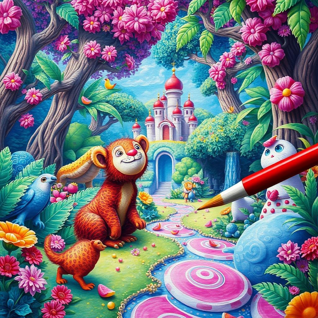 The Magical Paintbrush Adventure