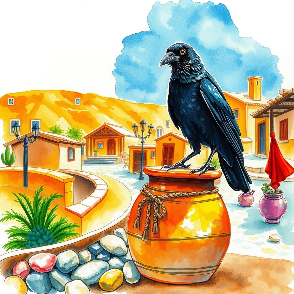 The Clever Crow's Quest