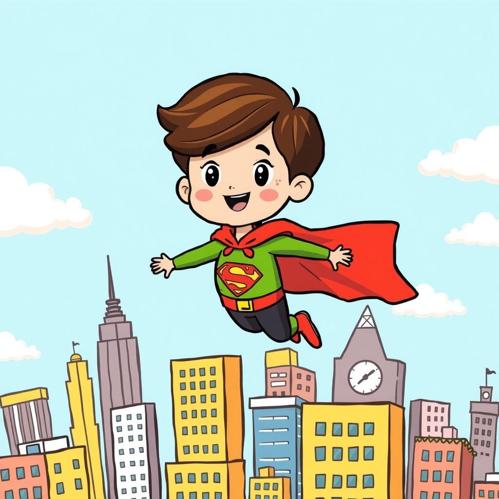 The Boy with Super Powers